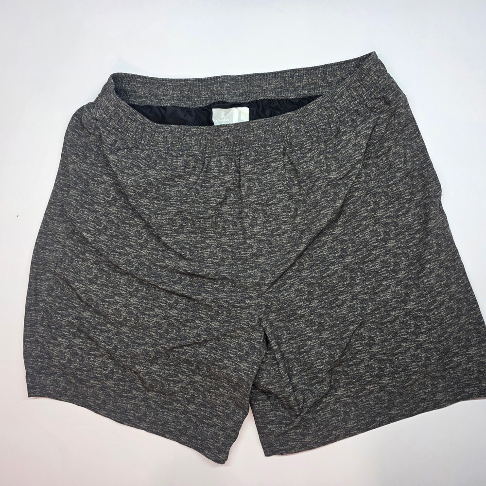 Chubbies Mens 5.5 Inch Inseam Performance Shorts Gray Space Dye Lined Large